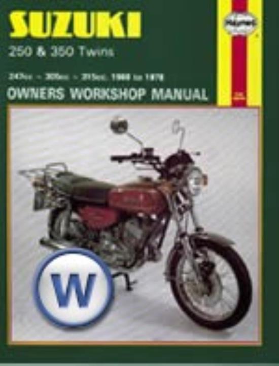 Picture of Haynes Workshop Manual Suzuki T250 69-73, GT250 73-78, T305 68, GT350 69-73