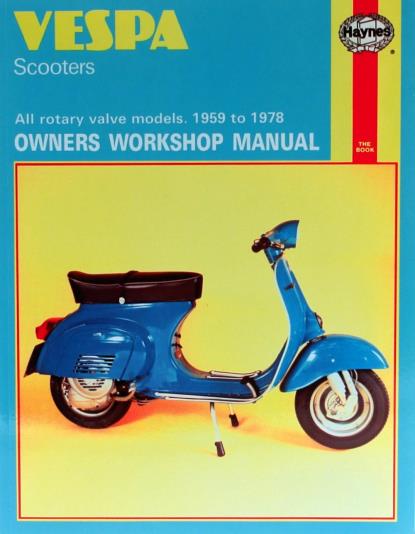 Picture of Haynes Workshop Manual Vespa Scooters 61-78