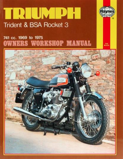 Picture of Haynes Workshop Manual Triumph Trident 69-75, BSA Rocket 69-72