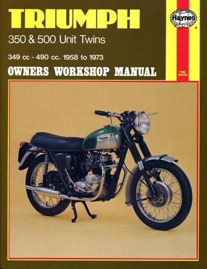 Picture of Haynes Workshop Manual Triumph 350 & 500 Unit Twins 57-73