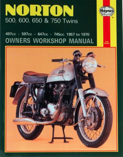 Picture of Haynes Workshop Manual Norton 500, 600, 650, 750 Twins 57-70