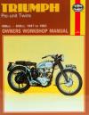 Picture of Haynes Workshop Manual Triumph Pre-Unit Twins 47-62