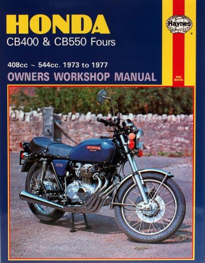 Picture of Haynes Workshop Manual Honda CB400, CB550 Fours 73-77