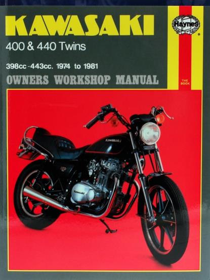 Picture of Haynes Workshop Manual Kawasaki Z400, Z440 Twins 74-81