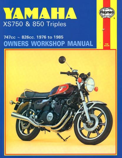 Picture of Haynes Workshop Manual Yamaha XS750 76-82, XS850 79-85