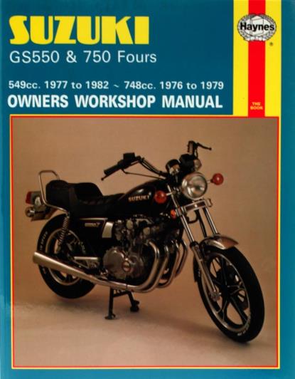 Picture of Haynes Workshop Manual Suzuki GS550 76-82, GS750 76-79