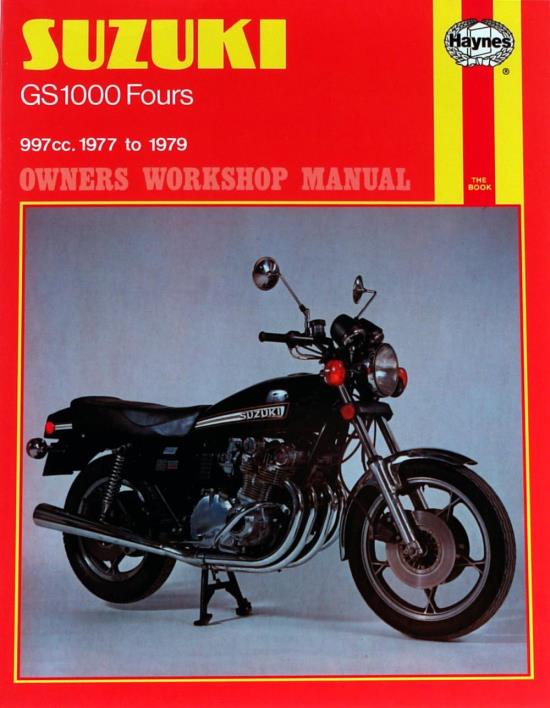 Picture of Haynes Workshop Manual Suzuki GS1000 77-79