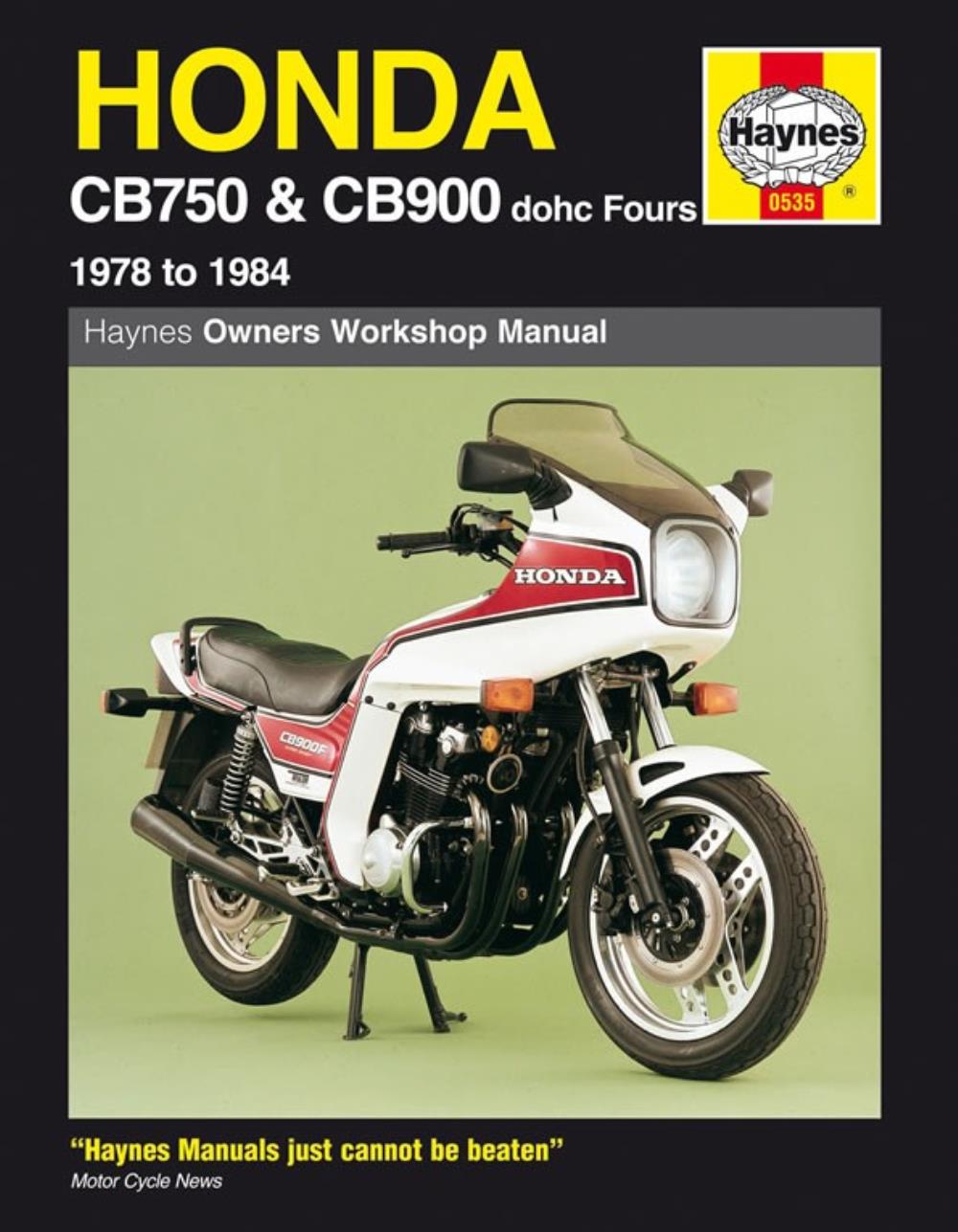 Manual Haynes For 1983 Honda Cb 750 F2d D O H C Ebay
