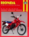 Picture of Haynes Workshop Manual Honda XL100, XL125, XL185, XR80, XR200 78-87