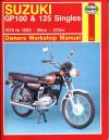 Picture of Haynes Workshop Manual Suzuki GP100, GP125 78-93