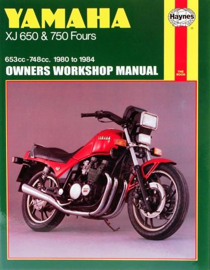 Picture of Haynes Workshop Manual Yamaha XJ650, XJ750 80-84