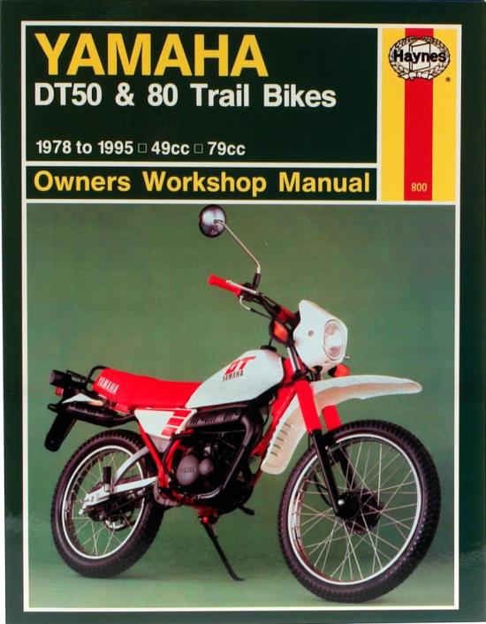 Picture of Haynes Workshop Manual Yamaha DT50MX, DT80MX 78-95