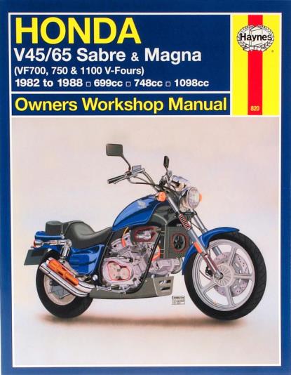 Picture of Haynes Workshop Manual Honda VF750S, V45, V65 82-88