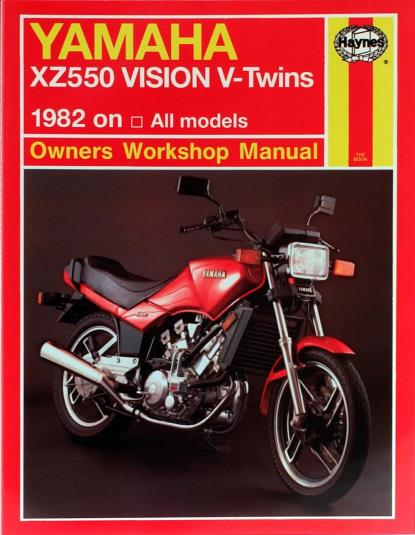 Picture of Haynes Workshop Manual Yamaha XZ550 82-85