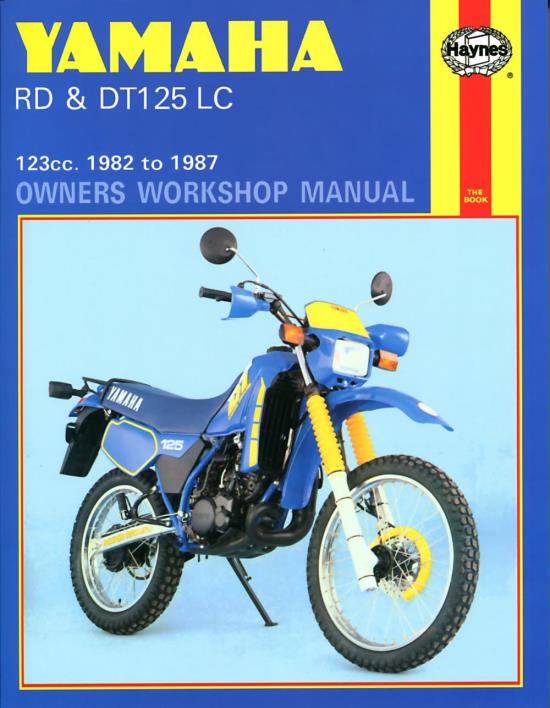 Picture of Haynes Workshop Manual Yamaha RD125LC, DT125LC 82-87