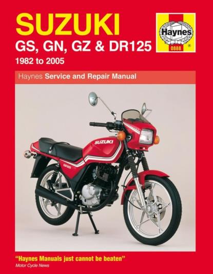 Picture of Haynes Workshop Manual Suzuki GS125, GN125, GZ125, DR125 82-05