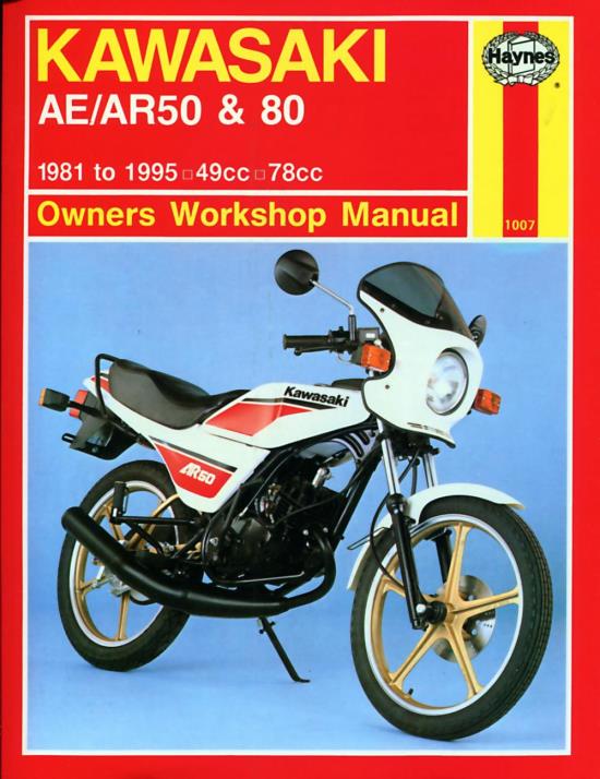Picture of Haynes Workshop Manual Kawasaki AE50, AR50, AE80, AR80 81-95