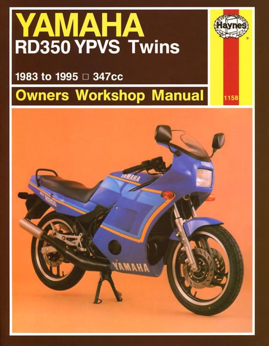 Picture of Haynes Workshop Manual Yamaha RD350LC, RD350F, RD350N, RD350R 83-95