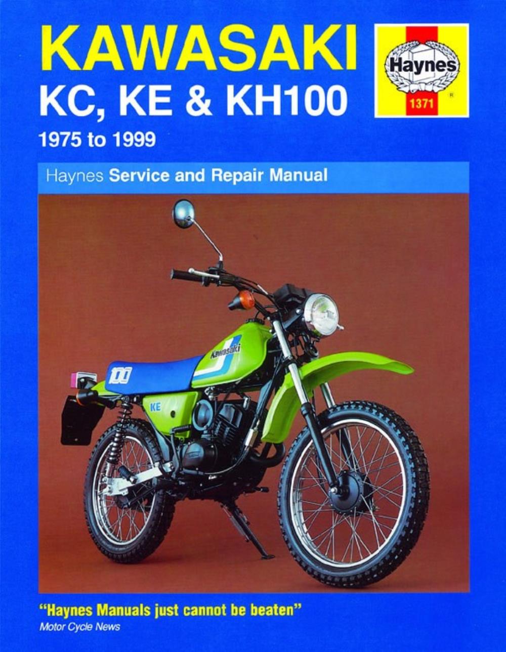 Manual Haynes for 1996 Kawasaki KE 100 B15 | eBay