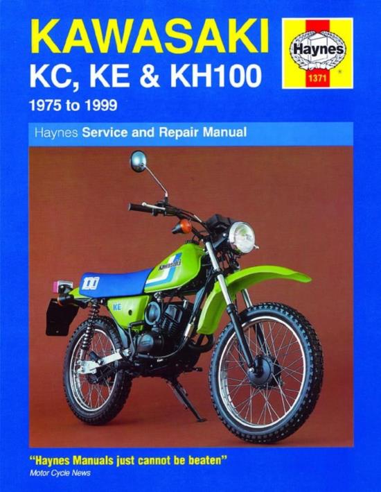 Picture of Haynes Workshop Manual Kawasaki KC100, KE100, KH100 75-99