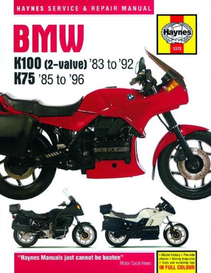 Picture of Haynes Workshop Manual BMW K75, K100 83-96