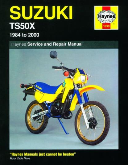 Picture of Haynes Workshop Manual Suzuki TS50X 84-00