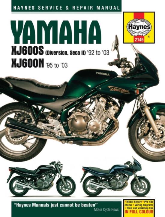Picture of Haynes Workshop Manual Yamaha XJ600N, XJ600 Diversion 92-03