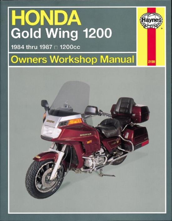 Picture of Haynes Workshop Manual Honda GL1200 Gold Wing 84-87