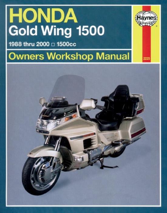 Picture of Haynes Workshop Manual Honda GL1500 Gold Wing 88-00