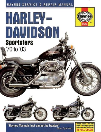 Picture of Manual Haynes for 2010 H/Davidson XL 1200 C Sportster Custom