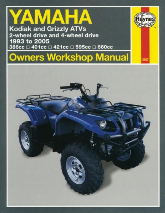 Picture of Manual Haynes for 1994 Yamaha YFM 400 FWF Kodiak (4GB6)