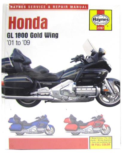 Picture of Manual Haynes for 2010 Honda GL 1800 A Gold Wing