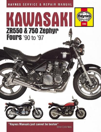 Picture of Haynes Workshop Manual Kawasaki ZR550 Zephyr, ZR750 Zephyr 90-97