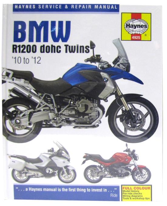 Picture of Manual Haynes for 2012 BMW R 1200 RT