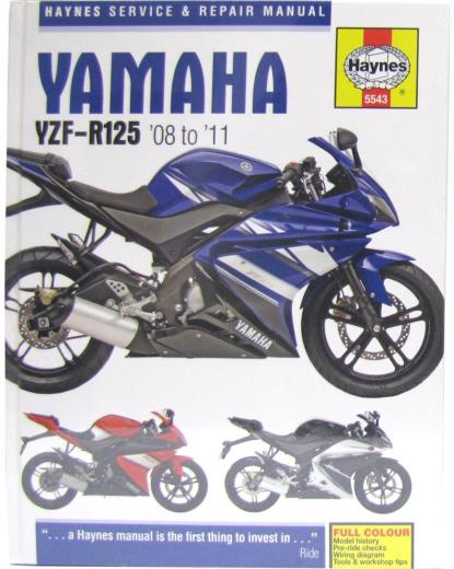 Picture of Manual Haynes for 2010 Yamaha YZF-R 125 (EFI)