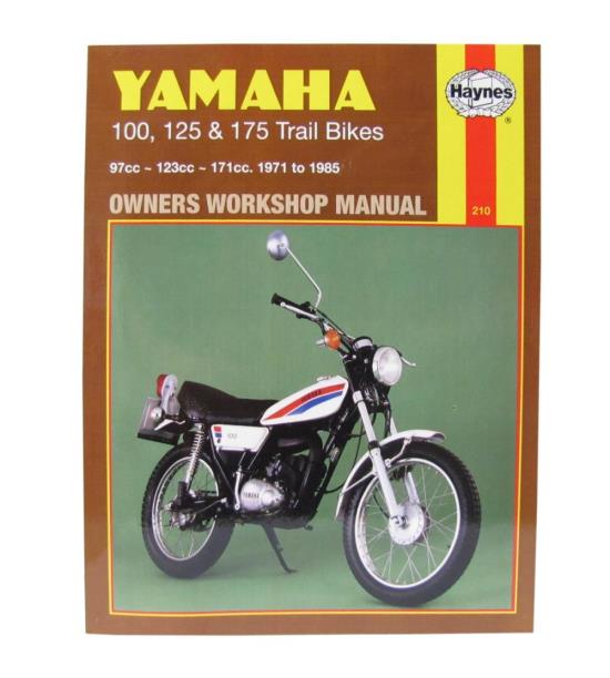 Picture of Haynes Workshop Manual Yamaha DT100 76-83, DT125, MX 73-82, DT175, MX 73-85