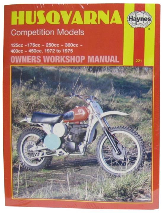 Picture of Haynes Workshop Manual Husqvarna Competition  Models