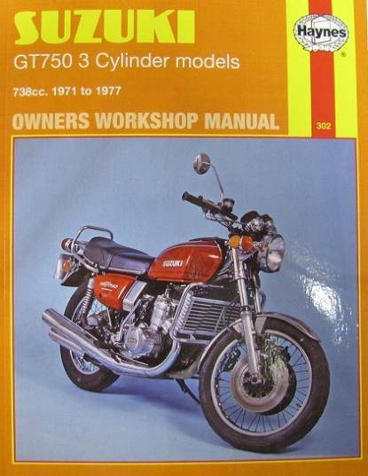 Picture of Haynes Workshop Manual Suzuki GT750 Triple 71-77