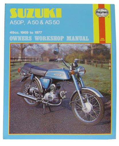 Picture of Haynes Workshop Manual Suzuki AP50, A50 & AS50 69-77