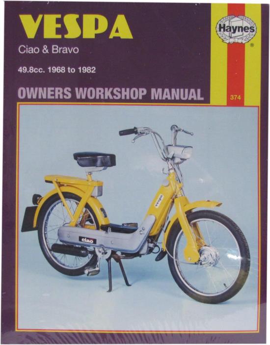 Picture of Haynes Workshop Manual Vespa Ciao, Bravo 68-82