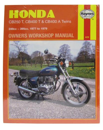 Picture of Haynes Workshop Manual Honda CB250T, CB400T & CB400A Twin