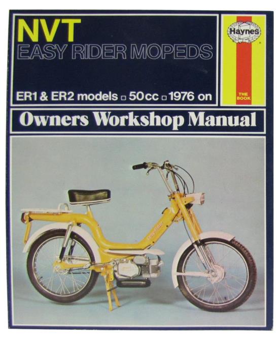 Picture of Haynes Workshop Manual NVT Easy Rider, ER1, ER 2 76-80