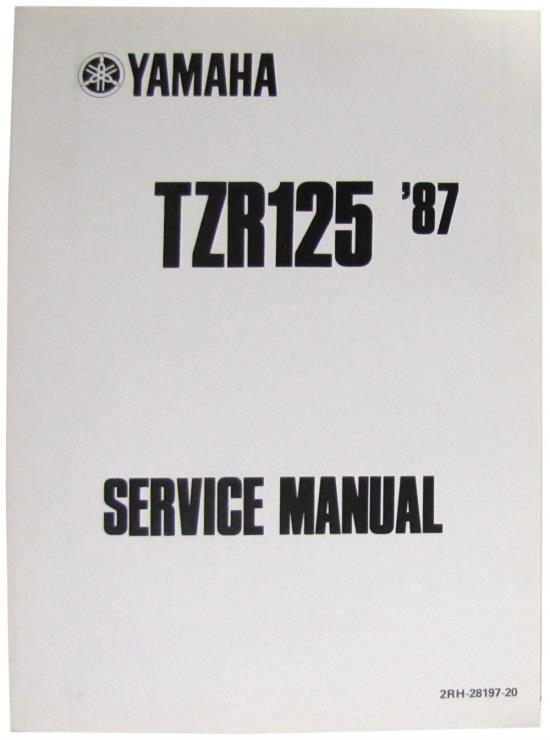 Picture of Haynes Workshop Manual Yamaha TZR125 87-92 (OE Service Manual)