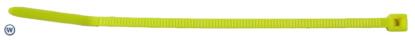 Picture of Cable Ties 3", 76mm Long & 3mm Wide in Yellow (Per 100)