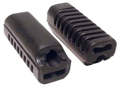 Picture of Footrest Rubbers 16mm Round Fitting & 105mm Long (Pair)