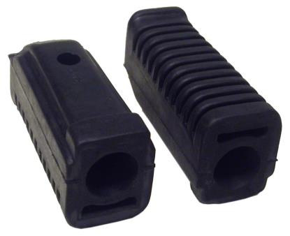 Picture of Footrest Rubbers 18mm Round Fitting & 95mm Long (Pair)