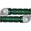 Picture of Footrests Anodised Suzuki Green (Pair)