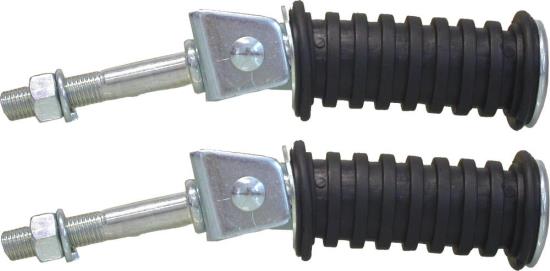 Picture of Footrests 10mm Round with longer mounting bolt (Pair)