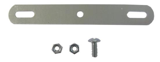 Picture of Mudflap fittings, plate, nuts, bolts & washers