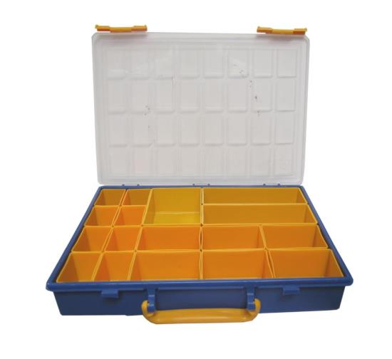 Picture of Plastic Container,Tray 17 Compartments 340mm x 250mm